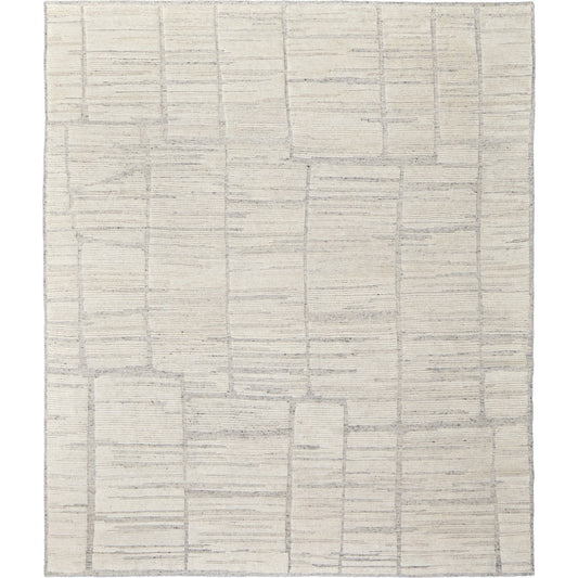 Bluff Rug - T22T6041 by Thom Felicia by Feizy Rugs in ivory. Made from wool in a unique style.