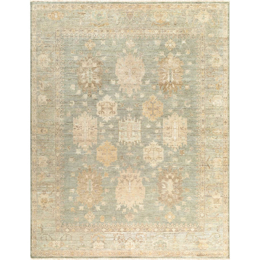001 SI-2258977,SI-2258978,SI-2258979,SI-2258980 | Primary Silo | Khotan KHT-2304 Rug by Surya in sage, sandstone, ivory, taupe, dusty blue. Made from wool in a unique style.