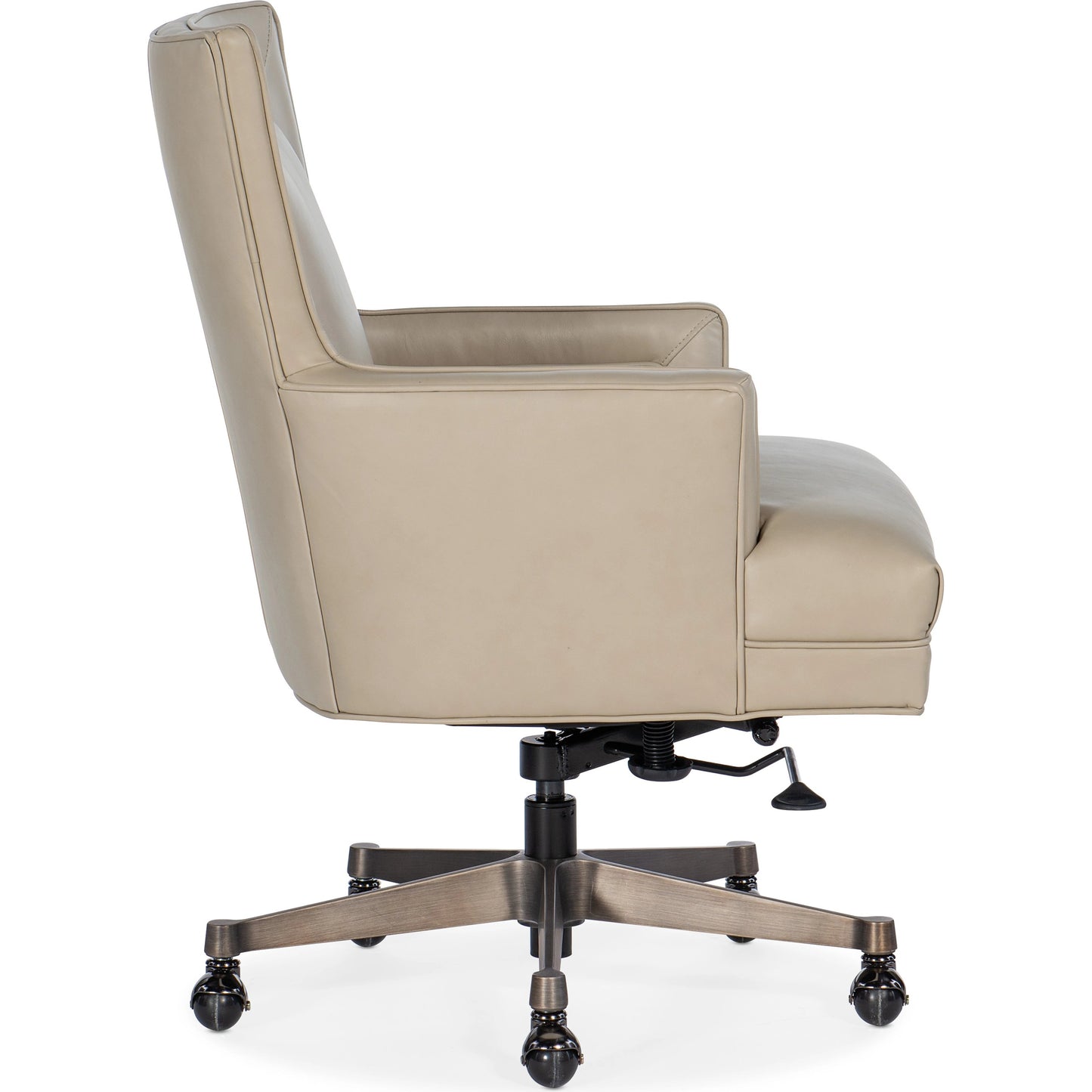 003 SI-1959617 | Additional Silo | Rosa Executive Swivel Tilt Chair by Hooker Furniture in apollo mineral and beige. Made from leather, apollo mineral (semi-aniline corrected top grain) in a modern style.