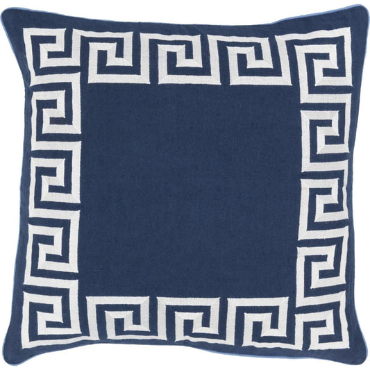 Key Pillow - 33366 by Surya. Made from 100% linen in a eclectic & global style.