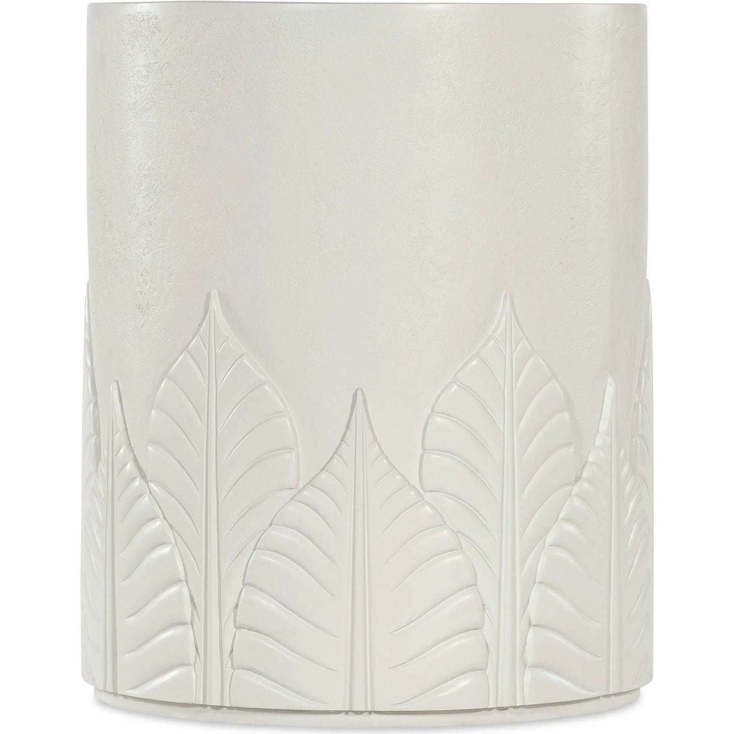 002 SI-2354012 | Additional Silo | Commerce and Market Amelia Round End Table by Hooker Furniture in white plaster. Made from wood, resin in a modern style.