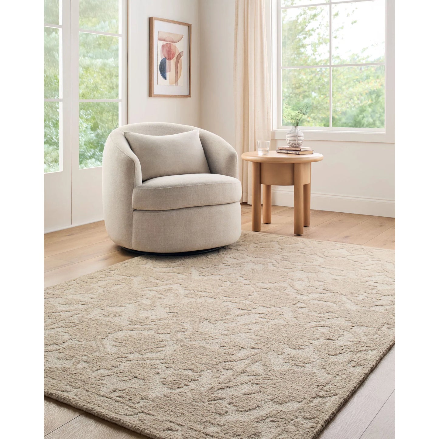 004 SI-2530648,SI-2530649,SI-2530650,SI-2530651 | Lifestyle | Konya KON-2305 Rug by Livabliss in beige, sandstone, taupe. Made from wool in a unique style.
