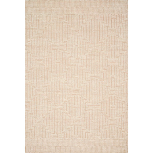 Kopa KO-06 Rug by Loloi in blush, ivory. Made from 100% wool in a unique style.
