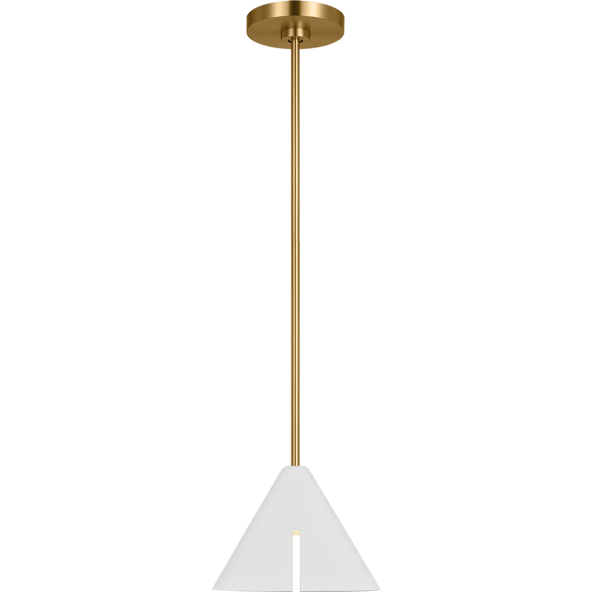 Cambre Small Pendant by Visual Comfort & Co.. Made from steel in a modern style.