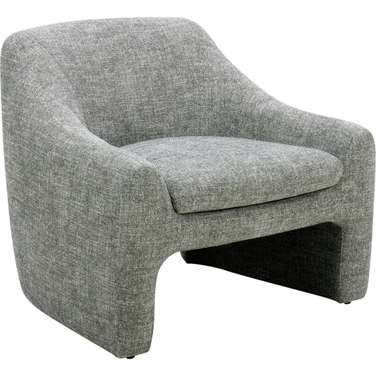 Kenzie Accent Chair by Moe's Home Collection. Made from upholstery: 100% polyester, solid wood, plywood frame, high-density foam, poly-fill, webbing in a modern style.