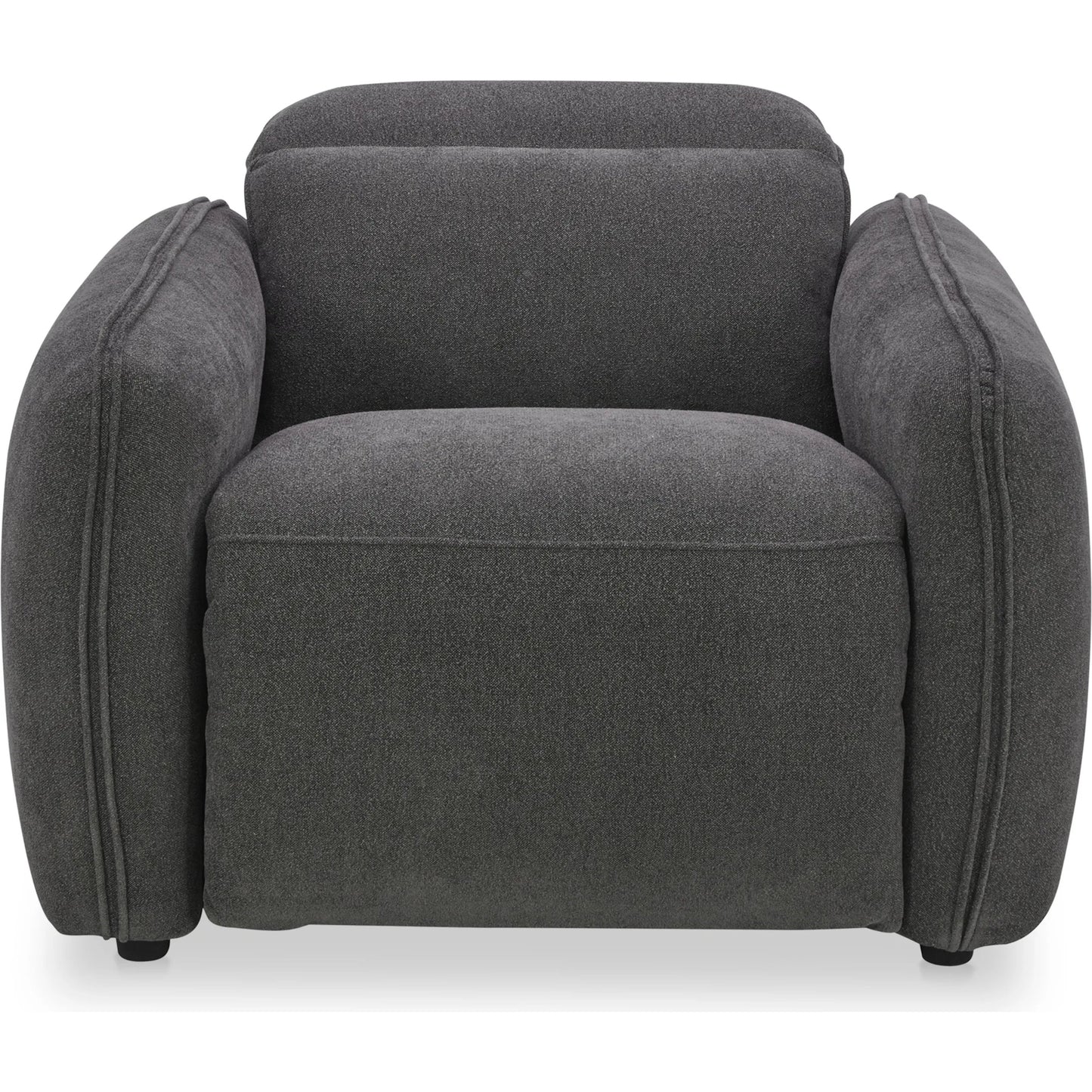 004 SI-2441362 | Additional Silo | Eli Power Recliner Chair by Moe's Home Collection. Made from 100% polyester, solid wood, plywood, high density foam, polyfill cushions, plastic black legs in a unique style.
