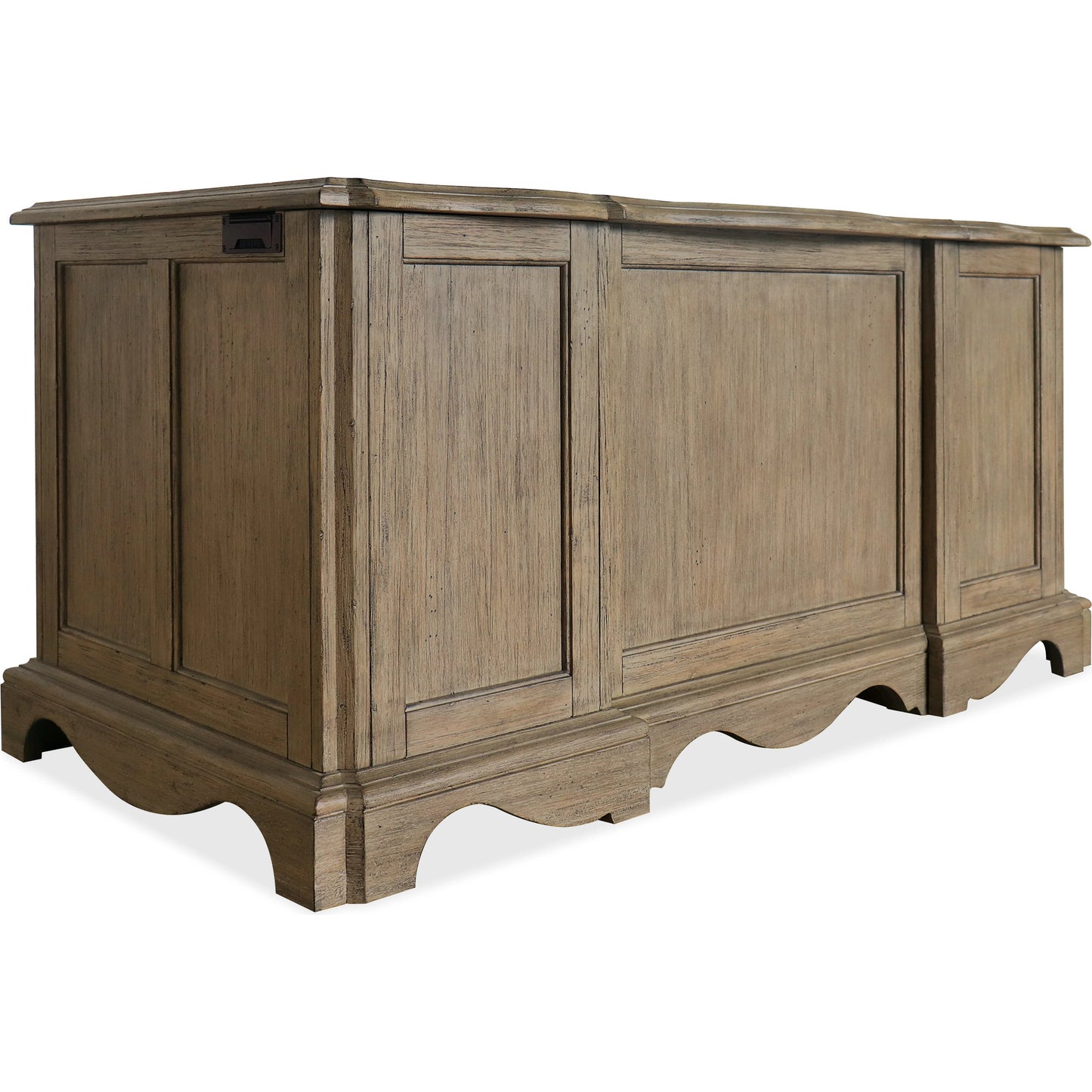 002 SI-1996321 | Additional Silo | Corsica Junior Executive Desk by Hooker Furniture in light natural. Made from acacia veneers in a traditional style.