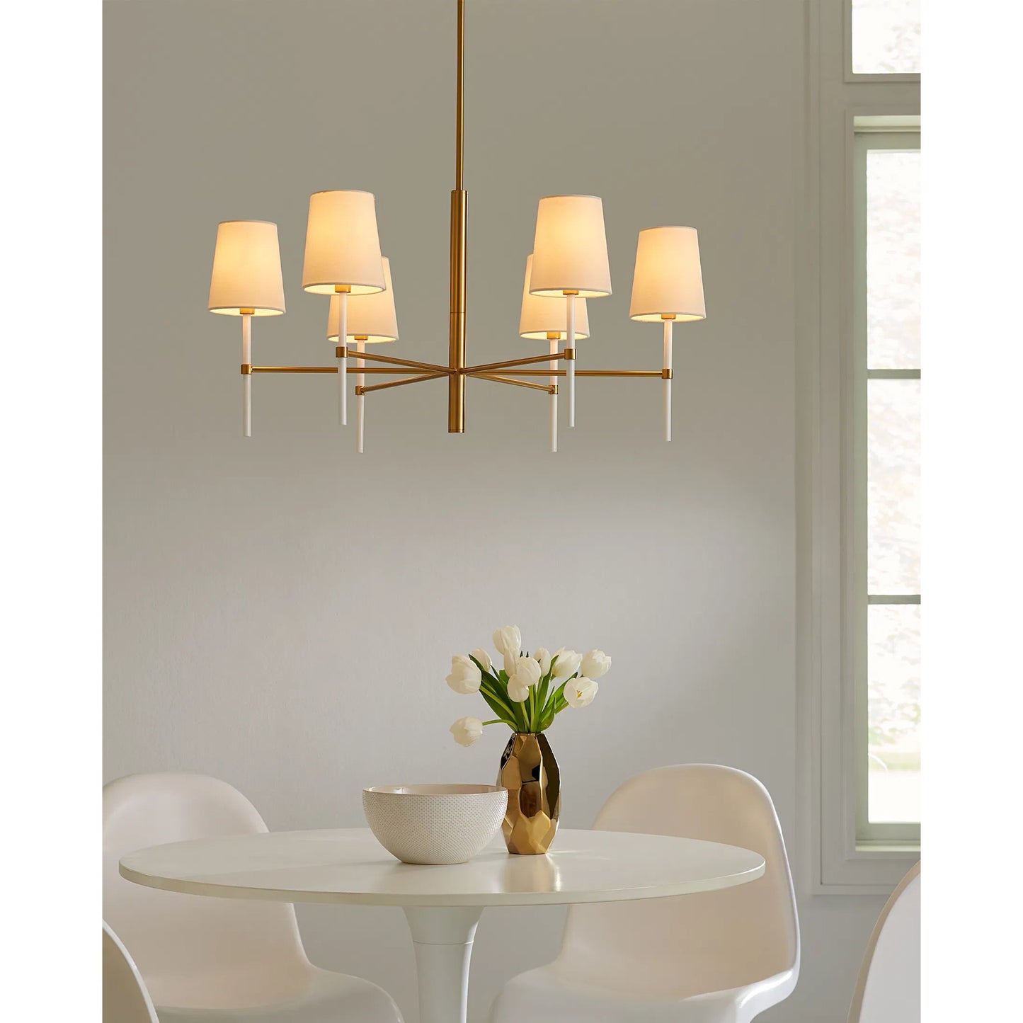 007 SI-2234953 | Unknown | Monroe Medium Chandelier by Visual Comfort & Co.. Made from steel in a unique style.