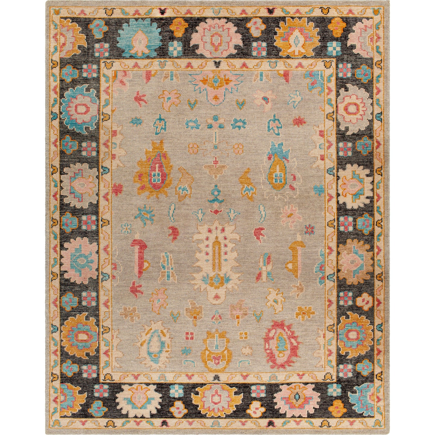 001 SI-1883717,SI-1883718,SI-1883719,SI-1883720,SI-1883722,SI-1883723 | Primary Silo | Kars Rug - 30331 by Surya in black, light blue. Made from 80% wool, 20% cotton in a unique style.