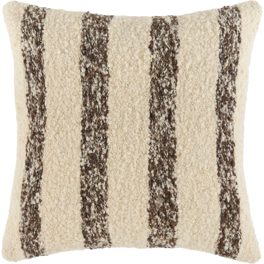000 SI-2632691,SI-2632692,SI-2632693,SI-2632694,SI-2632695,SI-2632696 | Primary Silo | Kavre Accent Pillow by Livabliss in cream chocolate taupe. Made from wool, cotton in a unique style.