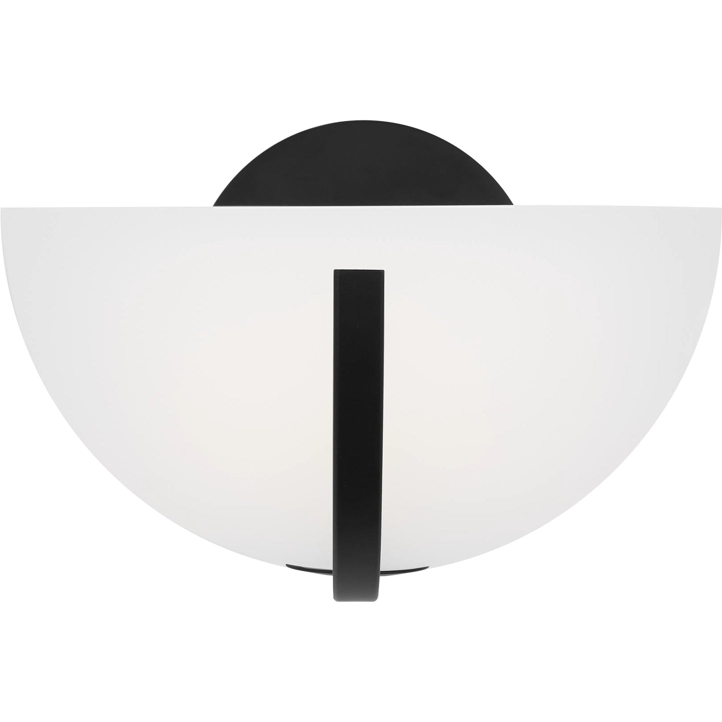 001 SI-2237832 | Primary Silo | Nido Small Sconce by Visual Comfort & Co. in midnight black. Made from steel in a transitional style.