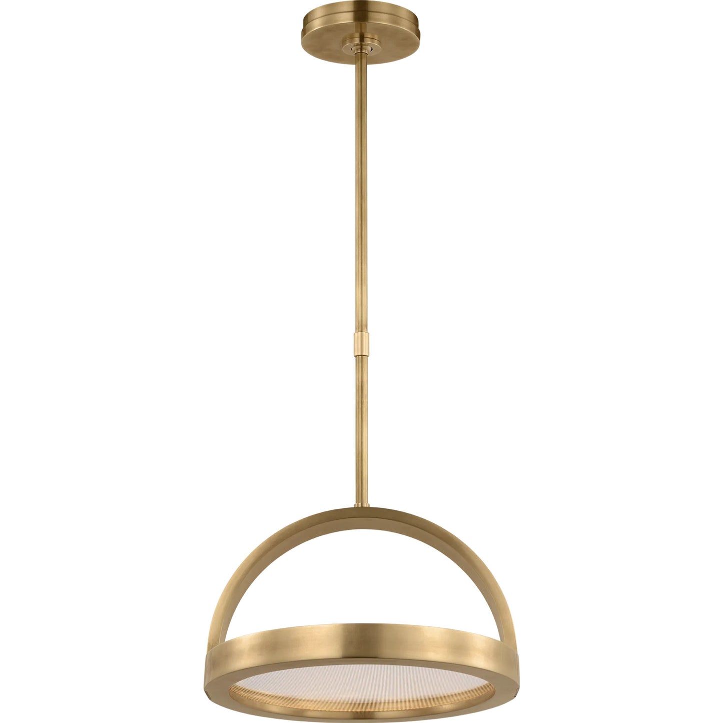 001 SI-2235166 | Primary Silo | Cerne Medium Pendant by Visual Comfort & Co. in natural brass. Made from brass in a unique style.