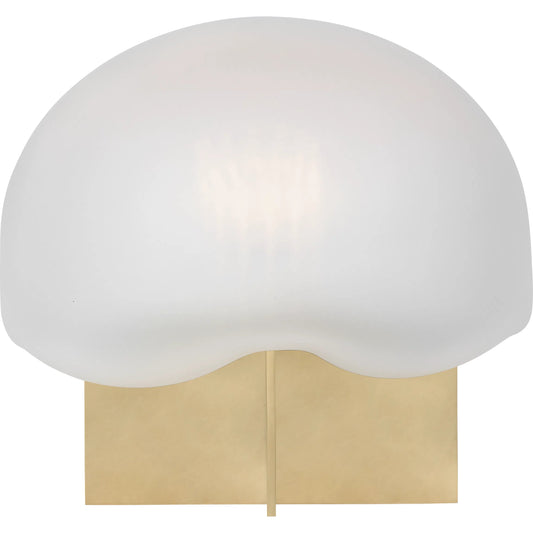 Fio Accent Table Lamp by Visual Comfort & Co. in hand rubbed antique brass. Made from brass in a modern style.