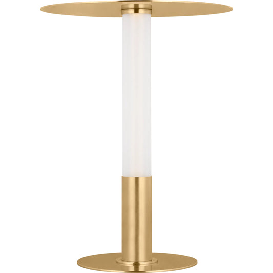 Miguel 21" Table Lamp by Visual Comfort & Co.. Made from brass in a modern style.