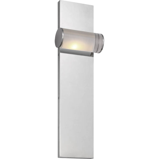 Esfera Medium Sconce by Visual Comfort & Co. in white. Made from steel or brass in a modern style.