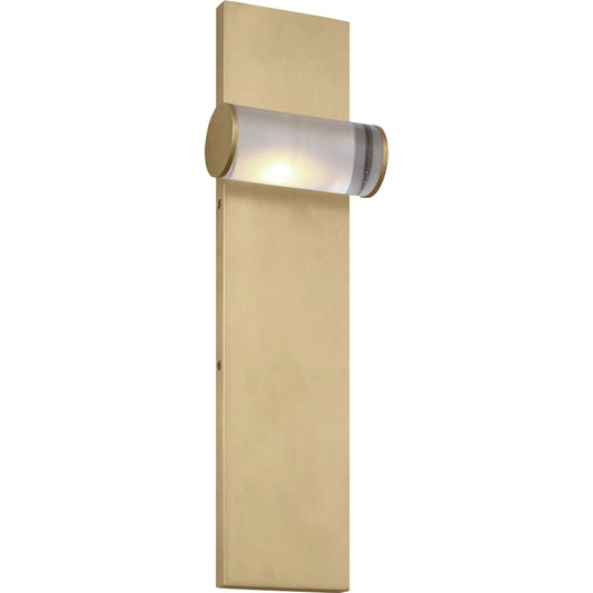 Esfera Medium Sconce by Visual Comfort & Co. in white. Made from steel or brass in a modern style.