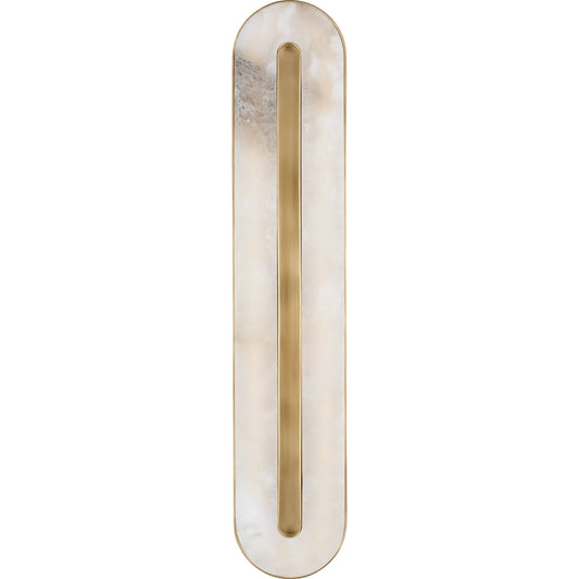 Wyllis 24" Sconce by Visual Comfort & Co.. Made from brass in a modern style.