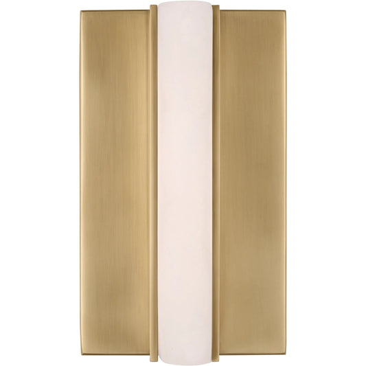 Linea 5" Sconce by Visual Comfort & Co.. Made from brass in a transitional style.
