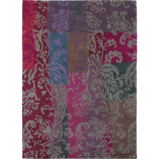 001 80177-31094,80177-31095,80177-31097 | Primary Silo | Kyah KYA-9090 Rug by Surya in pink, red, blue, green. Made from 100% new zealand wool in a unique style.