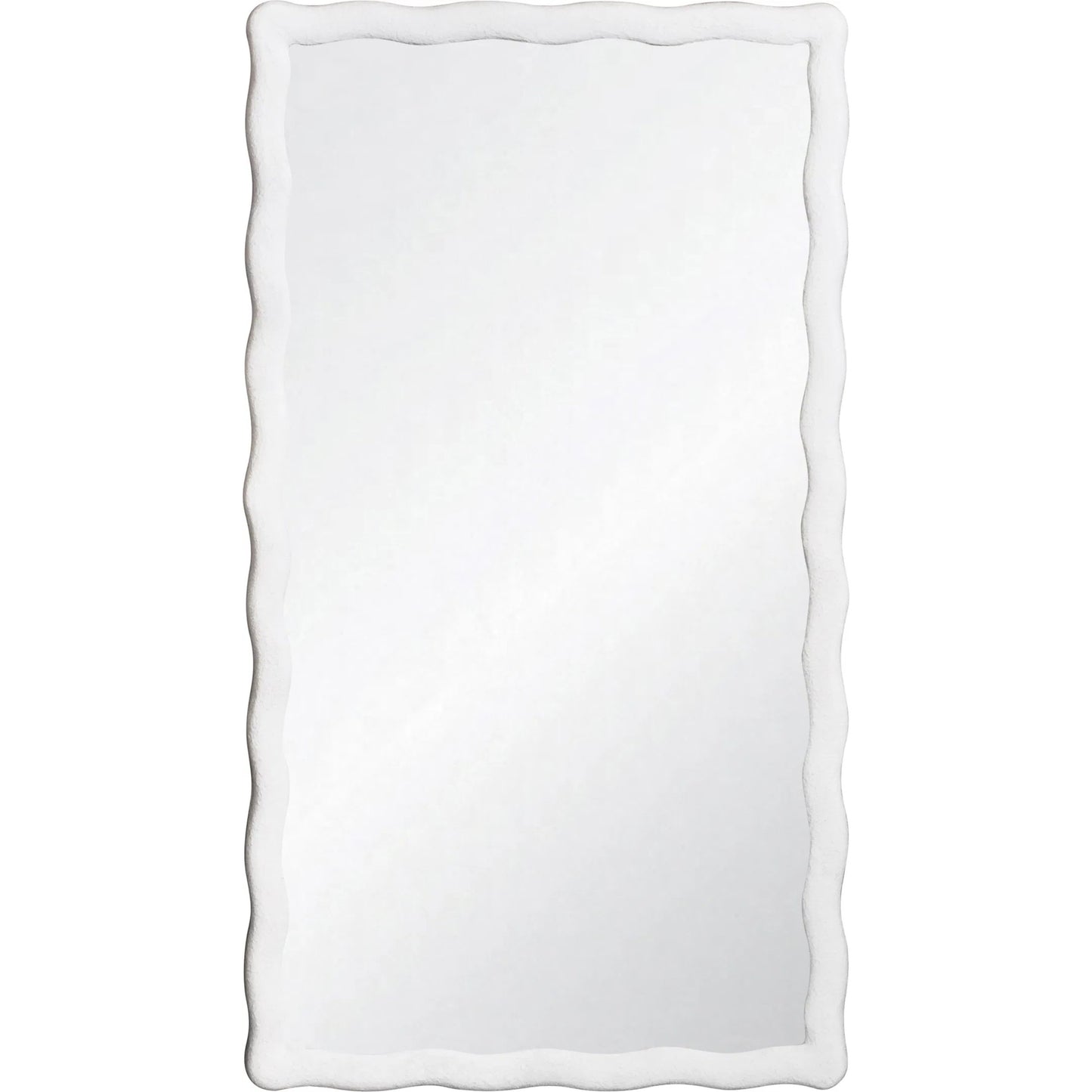001 SI-2252769 | Primary Silo | Kylo Rectangular Mirror by Worlds Away in white. Made from iron, wood in a unique style.