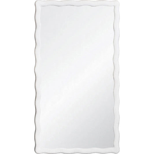 Kylo Rectangular Mirror by Worlds Away. Made from iron, wood in a modern style.