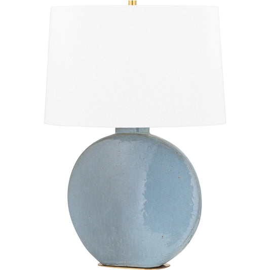 Kimball Table Lamp by Hudson Valley. Made from ceramic in a modern style.