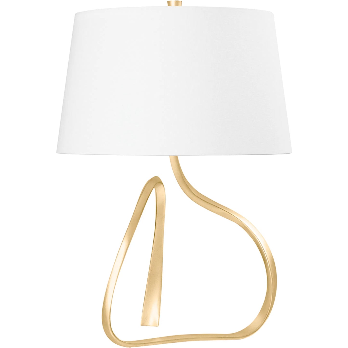 002 SI-2029798 | Primary Silo | Tharold Table Lamp by Hudson Valley in vintage gold leaf. Made from iron, aluminum in a modern style.