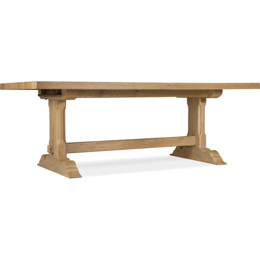 Driftwood Rectangle Dining Table with Two 20-inch Leaves by Hooker Furniture. Made from unique in a transitional style.