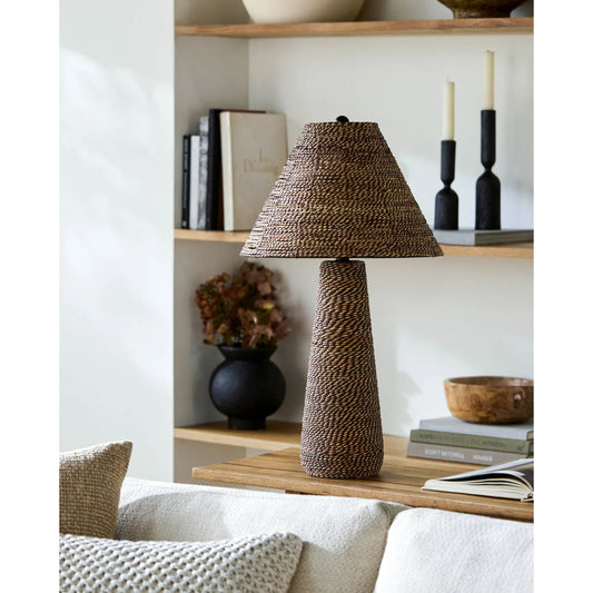 Laggan Accent Table Lamp by Livabliss in painted. Made from unique in a rustic style.