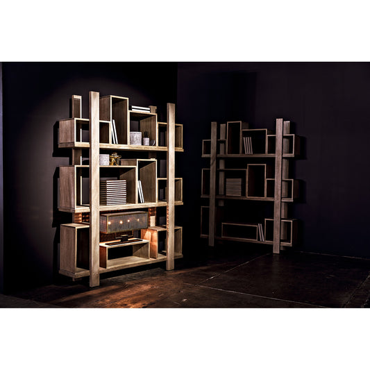 Apollo Table Lamp by Noir in antique brass. Made from metal in a modern style.