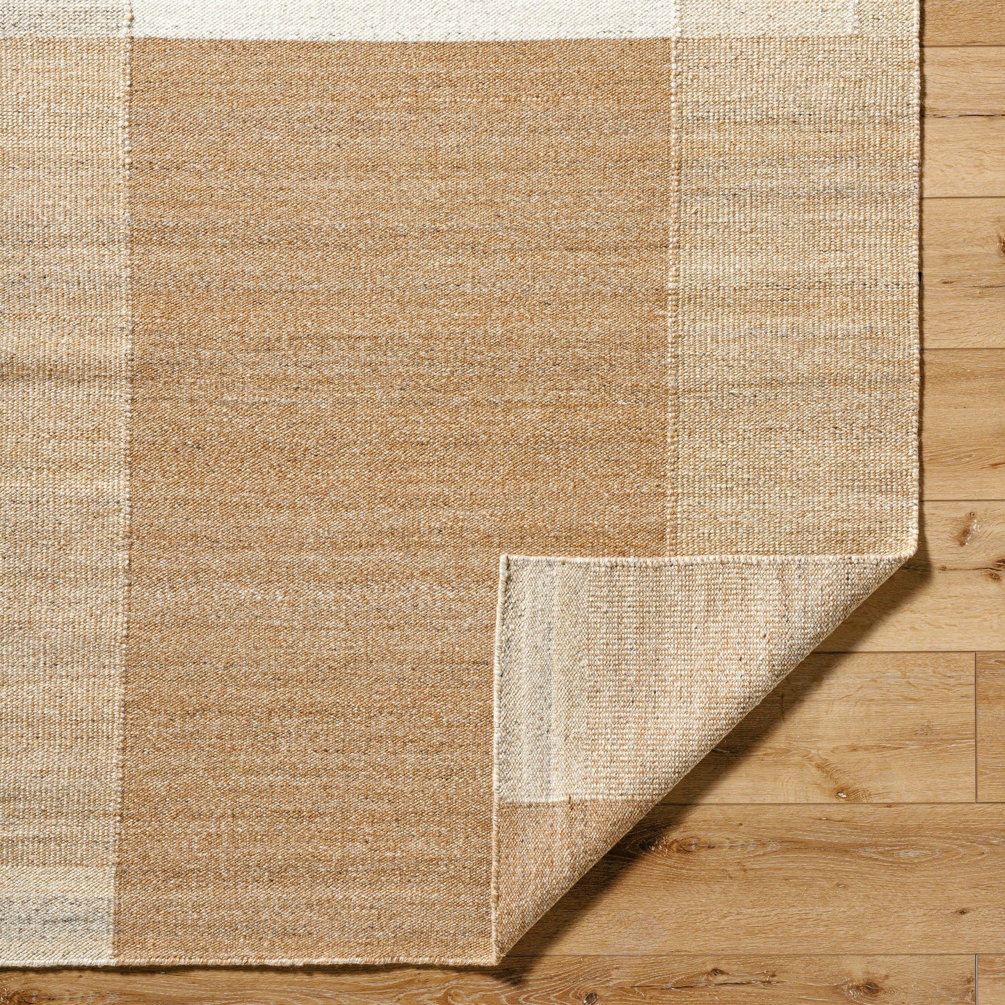 002 SI-2164746,SI-2164747,SI-2164748 | Closeup | Lanesra Rug - 531161 by Livabliss in pearl, khaki, tan, desert tan, prairie dust. Made from wool in a unique style.