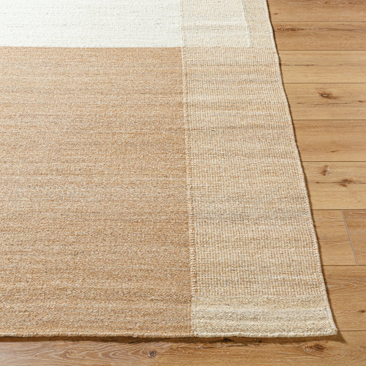 003 SI-2164746,SI-2164747,SI-2164748 | Closeup | Lanesra Rug - 531161 by Livabliss in pearl, khaki, tan, desert tan, prairie dust. Made from wool in a unique style.