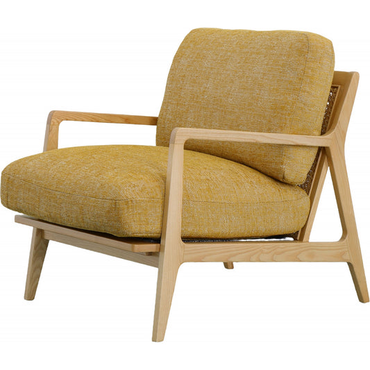 Las Vegas Lawrence Arm Chair by LH Imports. Made from ash wood, cane, fabric, pu foam in a modern style.
