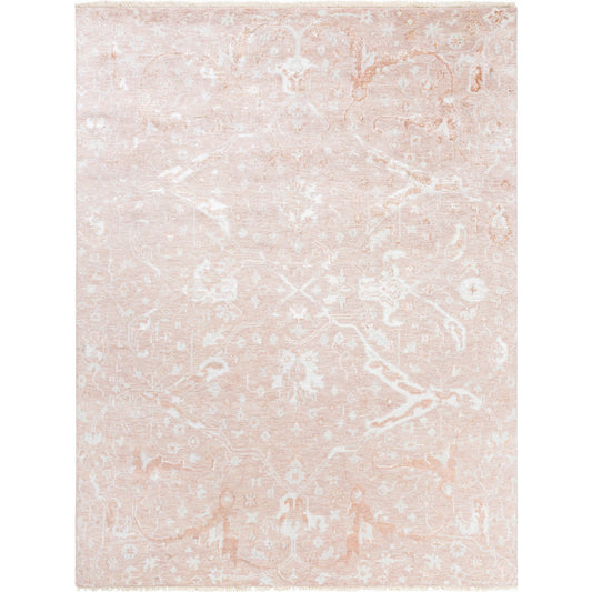 Le Blanc Rug - 496557 by Surya in blush, ivory, sandstone. Made from face: 70% viscose, 30% wool, warp: 100% cotton in a unique style.