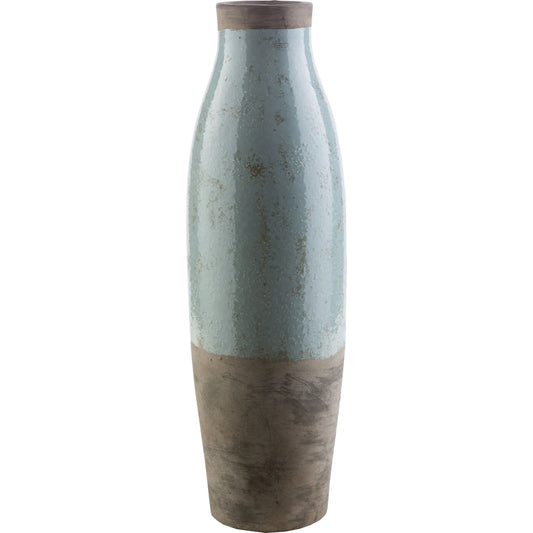 000 O-SURYA-LCL600-L | Primary Silo | Leclair - 14262 by Livabliss in light gray, olive and glazed. Made from 100% ceramic in a coastal style.