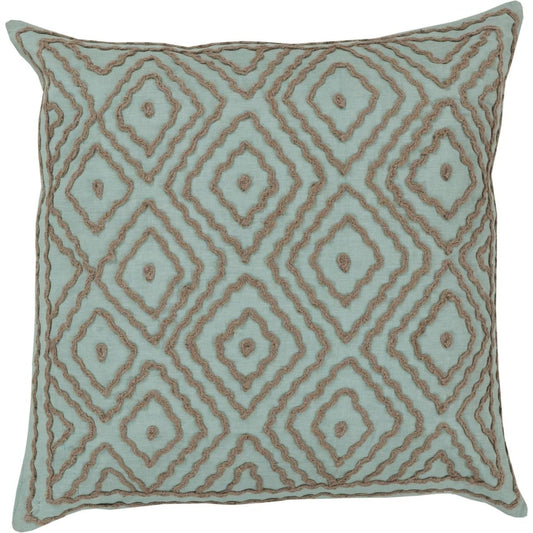 Atlas Pillow - 33752 by Surya. Made from 100% linen in a modern style.