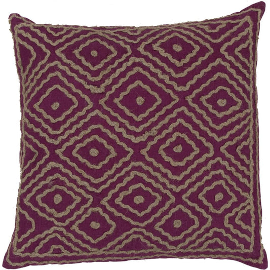 Atlas Pillow - 33752 by Surya. Made from 100% linen in a modern style.