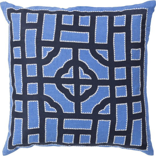 Chinese Gate Pillow - 33745 by Surya. Made from unique in a modern style.