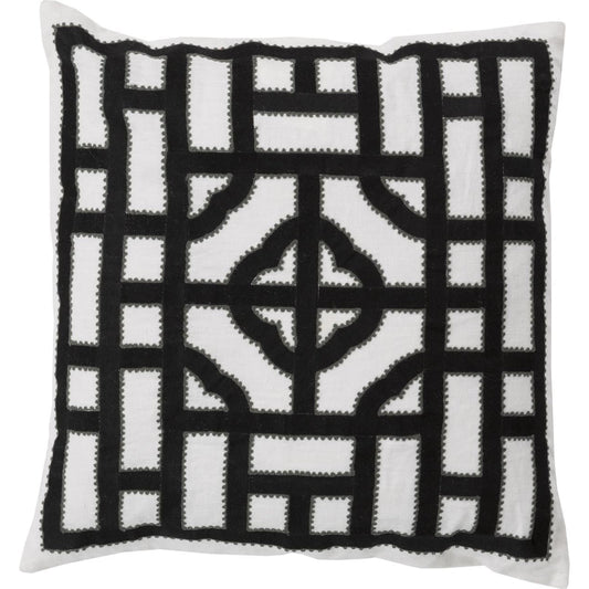 Chinese Gate Pillow - 33745 by Surya. Made from unique in a modern style.