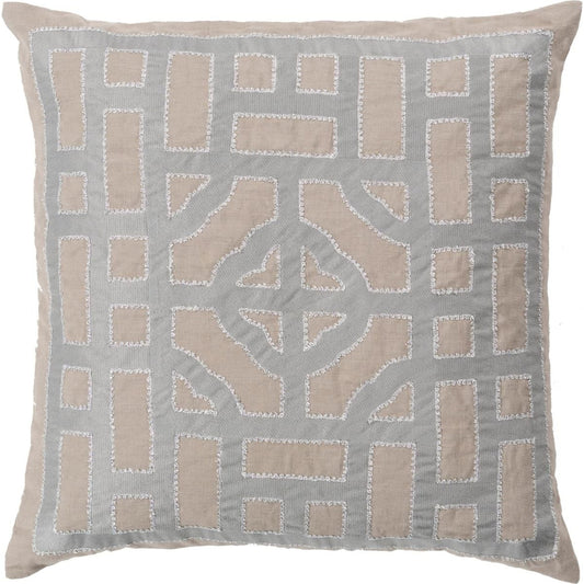 Chinese Gate Pillow - 33745 by Surya. Made from unique in a modern style.