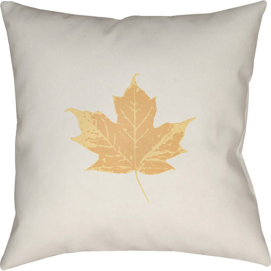 Maple Pillow - 14624 by Livabliss. Made from front: 100% polyester, back: 100% polyester in a traditional style.