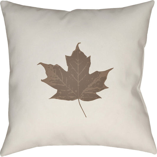 Maple Pillow - 14624 by Livabliss. Made from front: 100% polyester, back: 100% polyester in a traditional style.