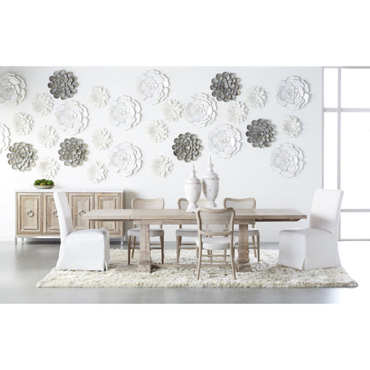 Levi Slipcover Dining Chair (Set of 2) by Essentials For Living in natural gray, livesmart peyton-pearl. Made from solid birch, 98% polyester, 2% nylon in a transitional style.