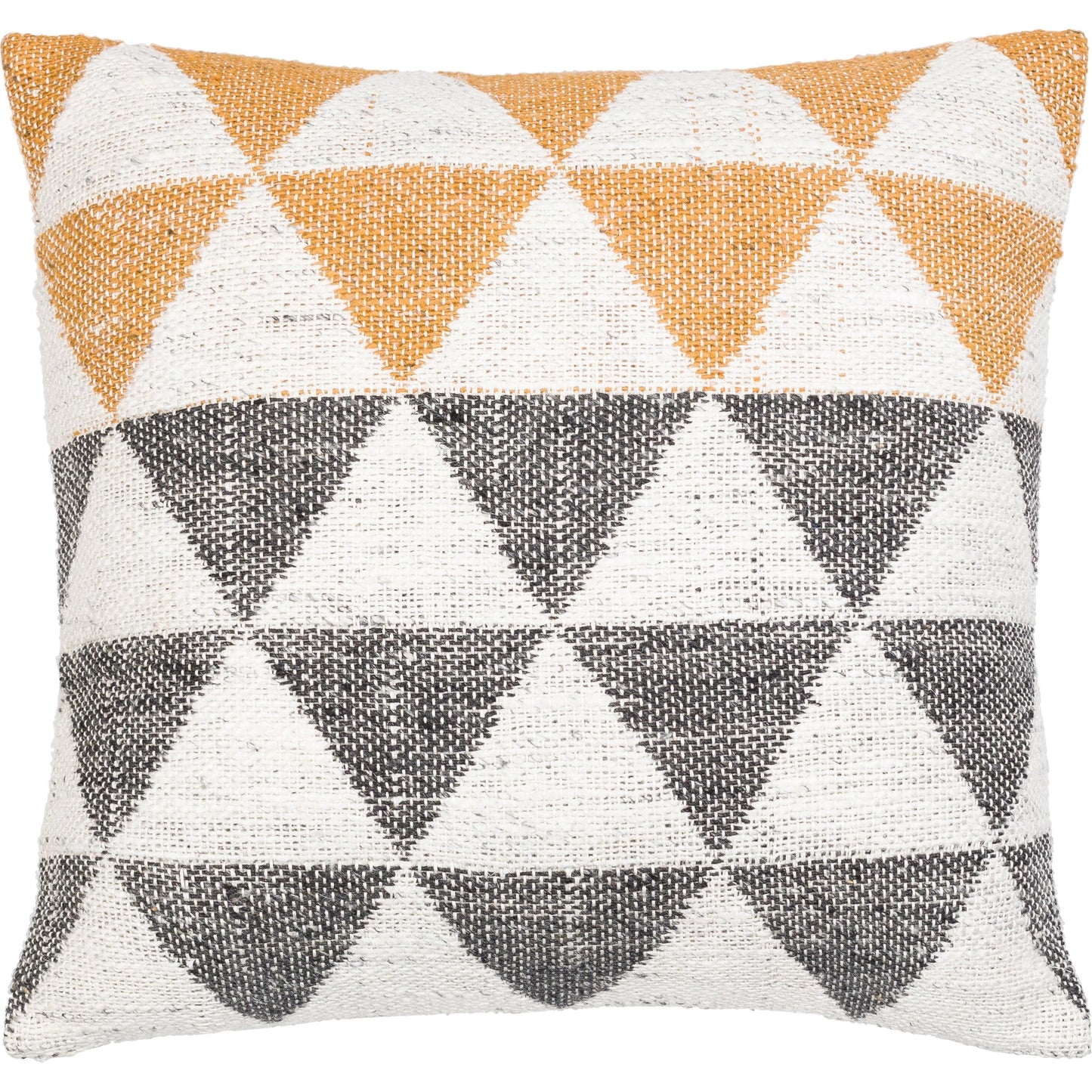 002 SI-1885068 | Additional Silo | Lewis Pillow - 13073 by Surya in charcoal, cream. Made from 80% viscose, 20% modal, 100% cotton in a eclectic & global style.