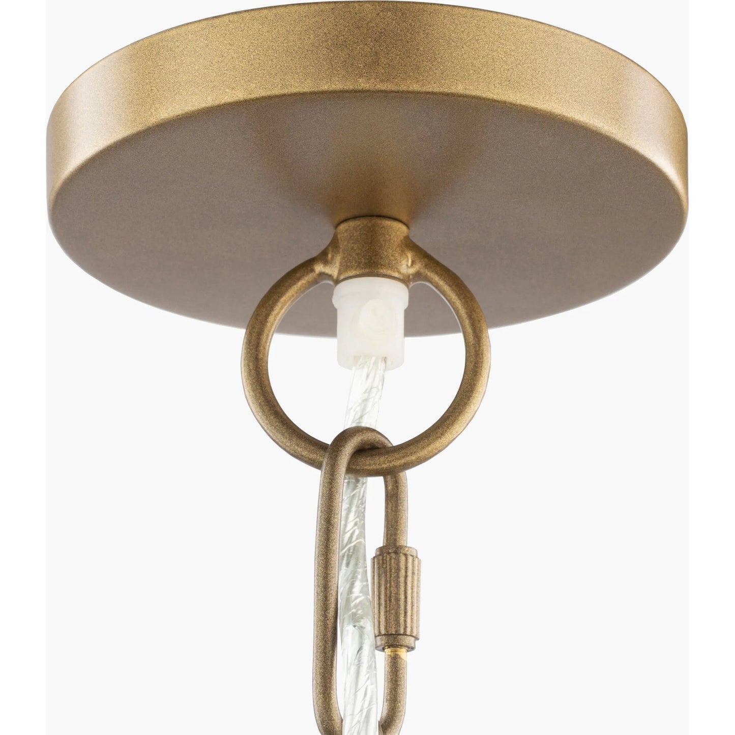 002 SI-2044832 | Closeup | Langston - 12134 by Surya in metallic brass and powder coated. Made from metal, acrylic in a modern style.