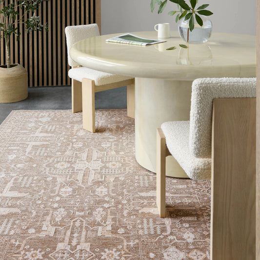 Lilit LIL03 Rug by Jaipur Living in taupe, cream. Made from 90% polyester, 10% polypropylene in a unique style.