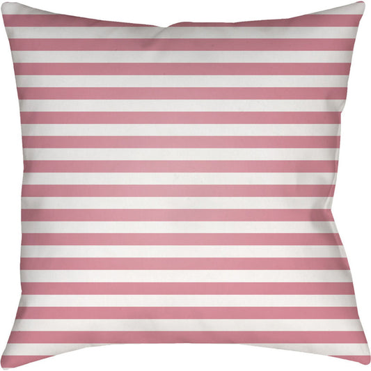 Seersucker Pillow - 22879 by Livabliss. Made from front: 100% polyester, back: 100% polyester in a coastal style.