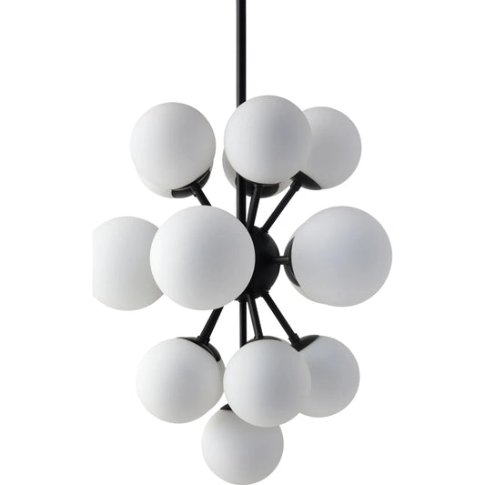 001 SI-2380041 | Primary Silo | Liora 16 Bulb Chandelier by Surya. Made from iron, glass in a modern style.