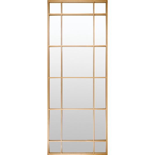 001 SI-2167494 | Primary Silo | Lanka Mirror - 477671 by Livabliss in frame: gold and metallicpaned. Made from iron in a modern style.