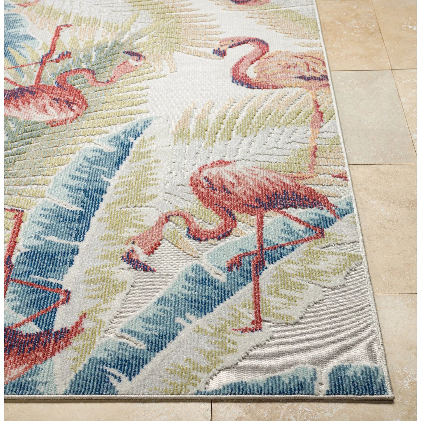 006 SI-2054017,SI-2054018,SI-2054019,SI-2054020 | Closeup | Lakeside Rug - 500193 by Livabliss in light slate, cream, olive, blue, rust, dark brown. Made from face: 100% polypropylene, warp: 100% polypropylene in a unique style.